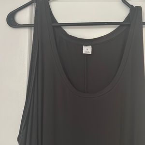 Long gray dress
